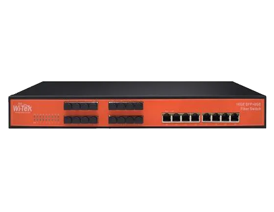 16SFP+8GE Gigabit rack-mountable Fiber Ethernet Switch